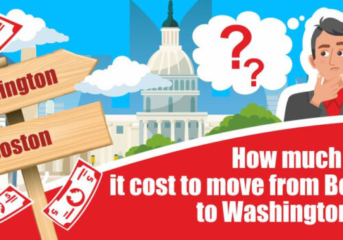 How much does it cost to move from Boston to Washington DC?