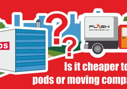 Is it cheaper to use pods or moving company?