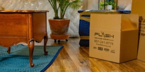 Packing for move and unpacking, Flash Moving Company