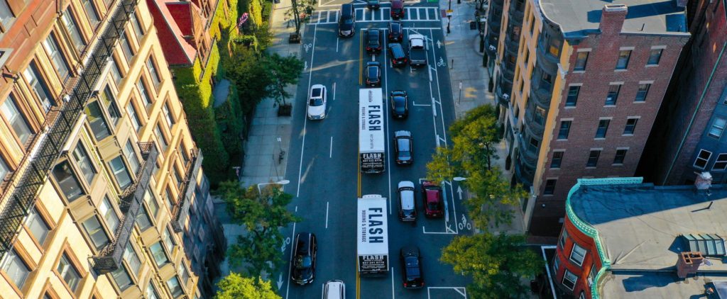 Moving trucks in Boston, Flash Moving & Storage