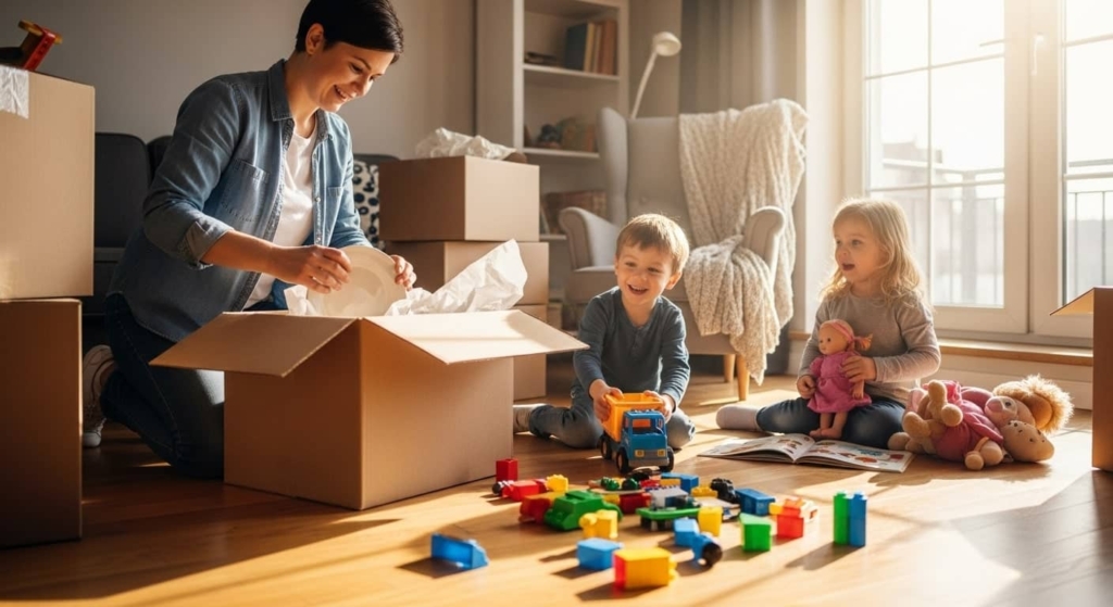 benefits to moving a lot with kids