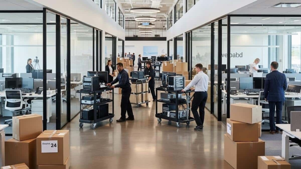 commercial moving company