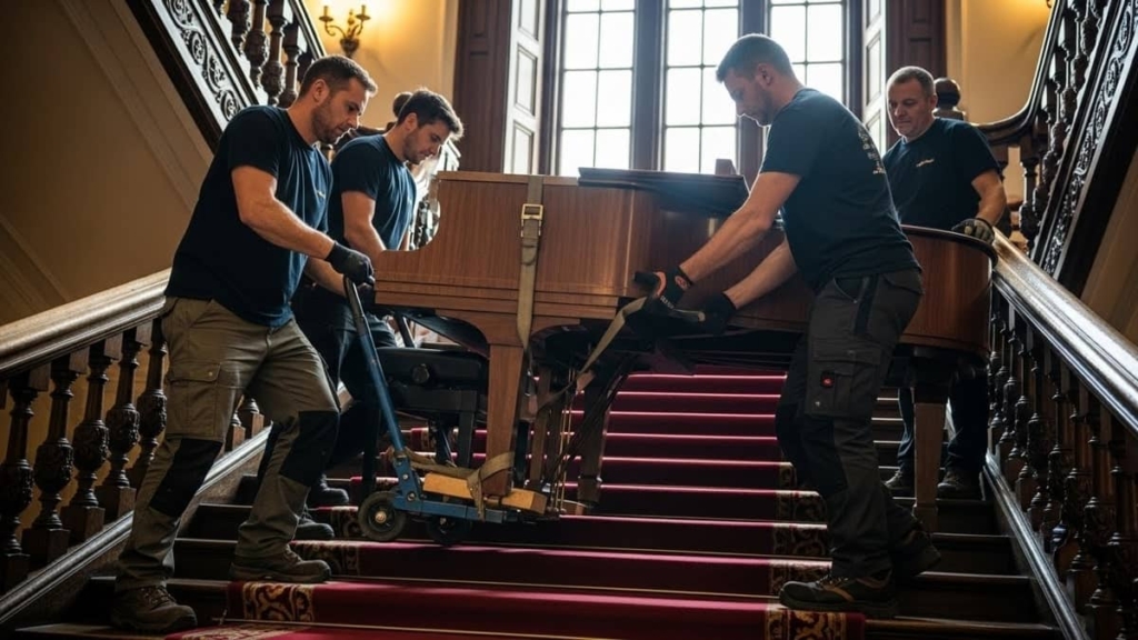 how to move a piano safely