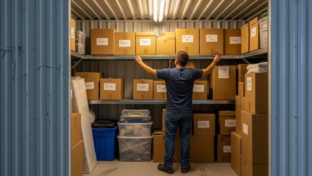 how to prepare items for storage