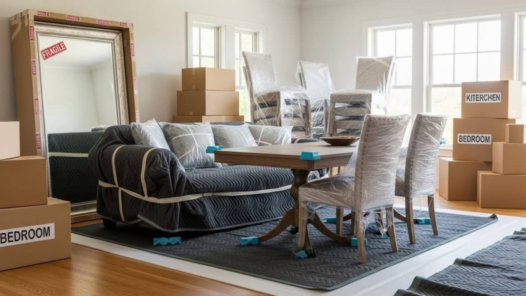 organizing a long distance relocation