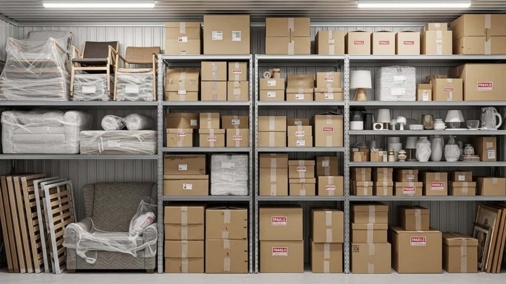 organizing a storage unit