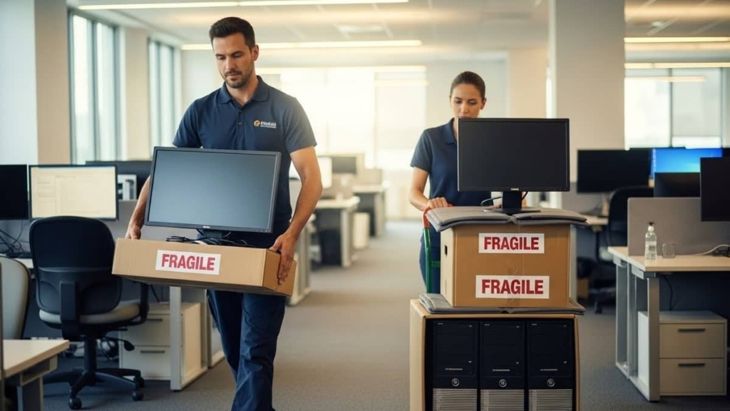 protecting electronics while moving