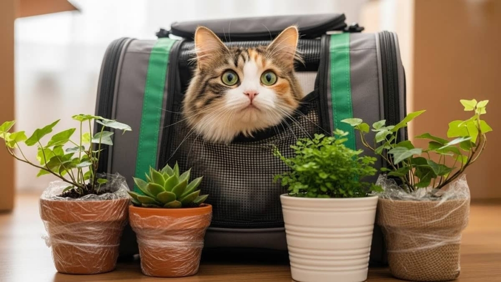 relocating pets and plants