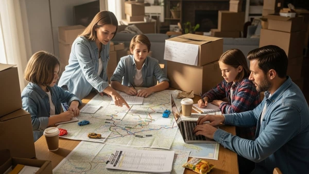 steps to plan a long distance move