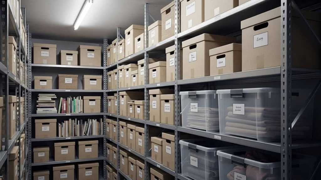 storage unit organization tips