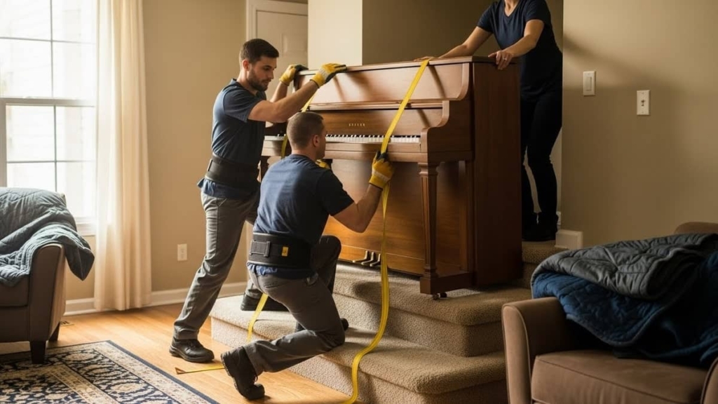 transporting a piano without damage